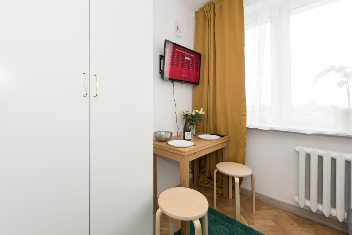 Superapart Belwederska Room B Ministudio ワルシャワ エクステリア 写真